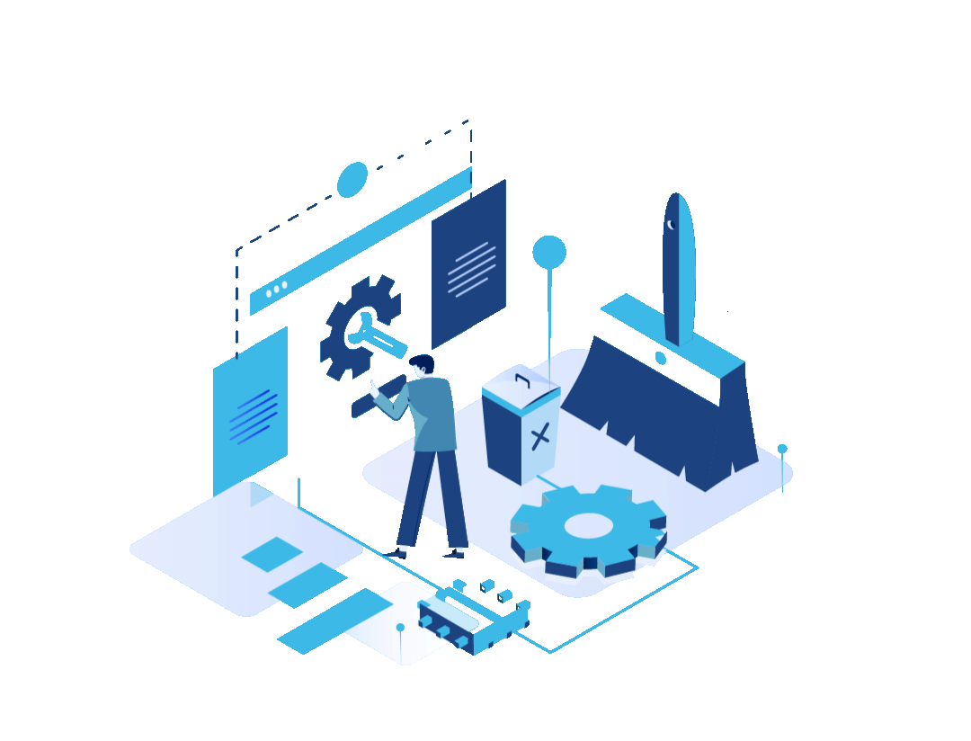 Gif animé illustrant la transformation de vos données en un atout stratégique.